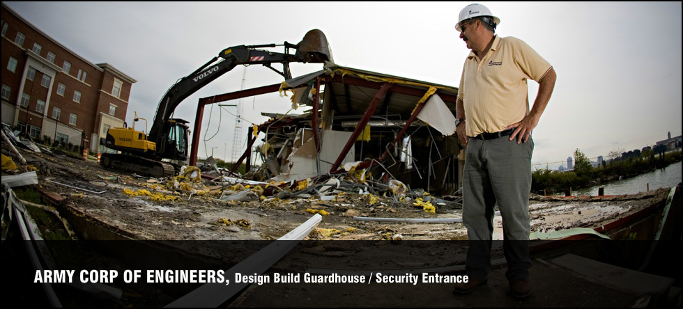 Army Corp of Engineers, Design Build Guardhouse/Security Entrance